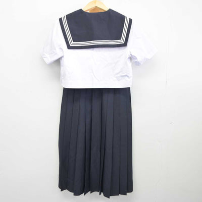 【中古】福岡県 精華女子高等学校 女子制服 3点 (セーラー服・ジャンパースカート) sf045183