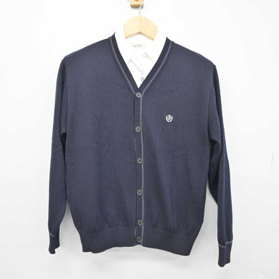 【中古】愛知県 同朋高等学校 女子制服 3点 (ニット・シャツ) sf045192