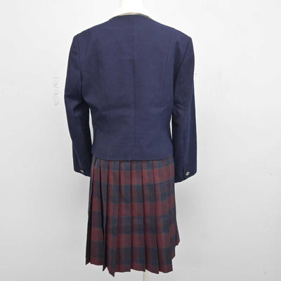 【中古】三重県 暁高等学校 女子制服 4点 (ブレザー・シャツ・スカート) sf045194