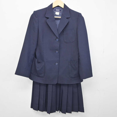 【中古】埼玉県 葛飾中学校 女子制服 2点 (ブレザー・スカート) sf045201