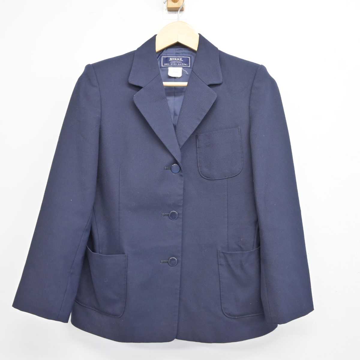 【中古】埼玉県 葛飾中学校 女子制服 2点 (ブレザー・スカート) sf045201