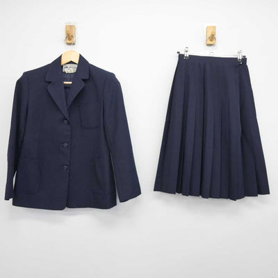 【中古】埼玉県 葛飾中学校 女子制服 2点 (ブレザー・スカート) sf045202