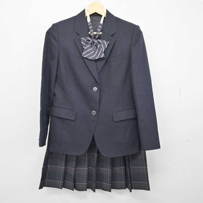 【中古】埼玉県 宮代高等学校 女子制服 3点 (ブレザー・スカート) sf045209