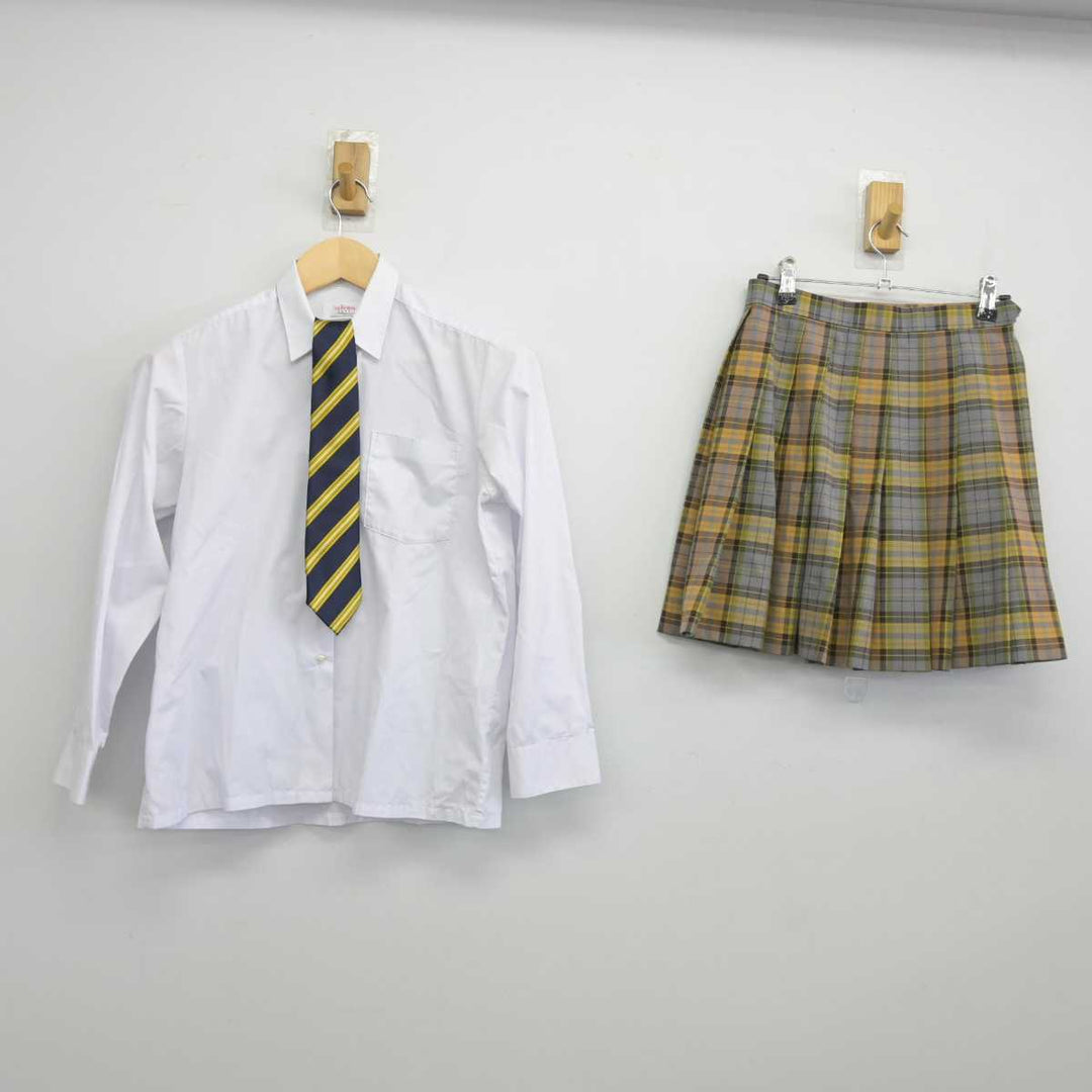 【中古】熊本県 開新高等学校 女子制服 3点 (シャツ・スカート) sf045248 | 中古制服通販パレイド