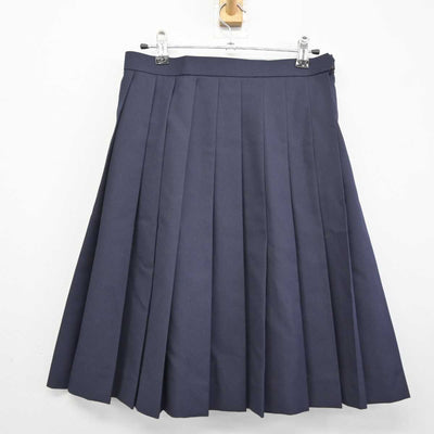 【中古】岡山県 操南中学校 女子制服 4点 (ブレザー・シャツ・スカート) sf045261