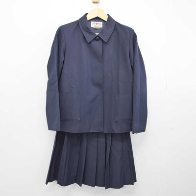 【中古】岡山県 操南中学校 女子制服 2点 (ブレザー・スカート) sf045263