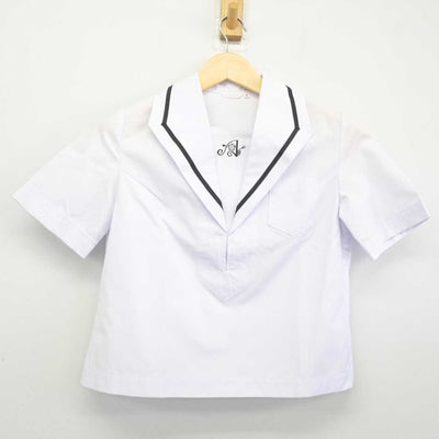 【中古】岡山県 岡山朝日高等学校 女子制服 2点 (セーラー服) sf045267