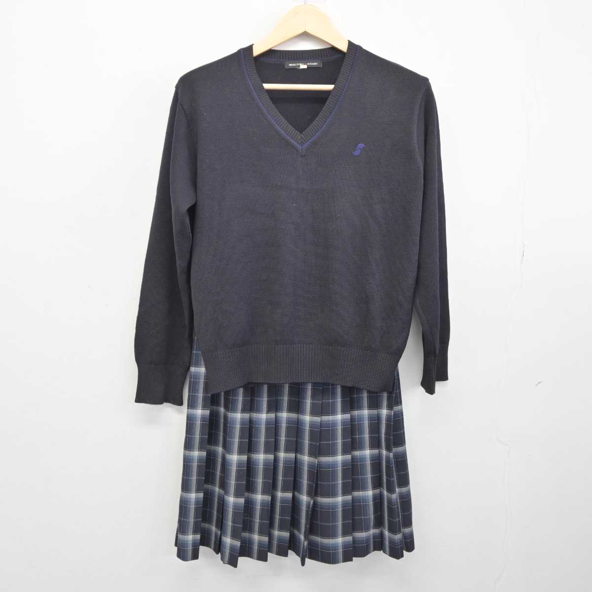 【中古】東京都 淑徳巣鴨高等学校 女子制服 4点 (ブレザー・ニット・スカート) sf045275