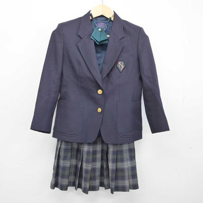 【中古】神奈川県 中和田中学校 女子制服 3点 (ブレザー・スカート) sf045277