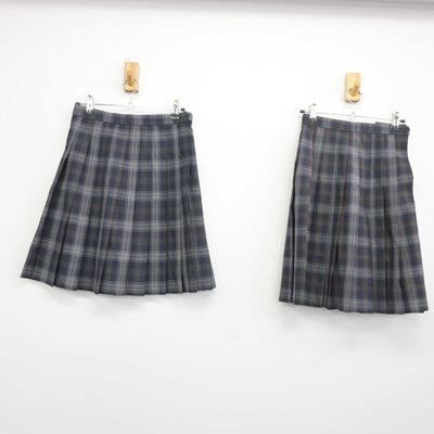 【中古】神奈川県 中和田中学校 女子制服 2点 (スカート・スカート) sf045278