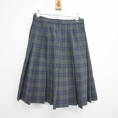 【中古】大阪府 高槻市立第九中学校 女子制服 2点 (その他アイテム・スカート) sf045293