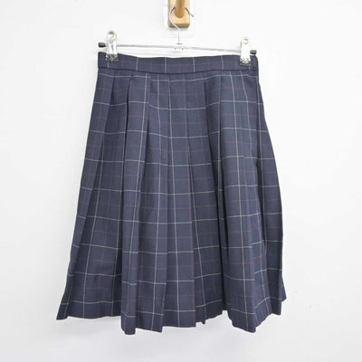 【中古】東京都 中央大学高等学校 女子制服 2点 (スカート・スカート) sf045300