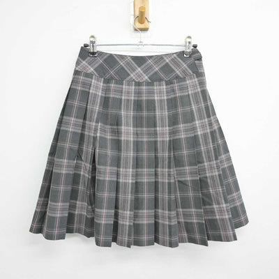 【中古】千葉県 印旛明誠高等学校 女子制服 3点 (ニットベスト・スカート) sf045302