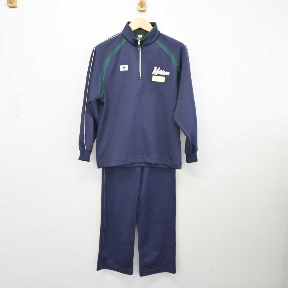 【中古】愛知県 小牧南高等学校 女子制服 2点 (ジャージ 上・ジャージ 下) sf045309