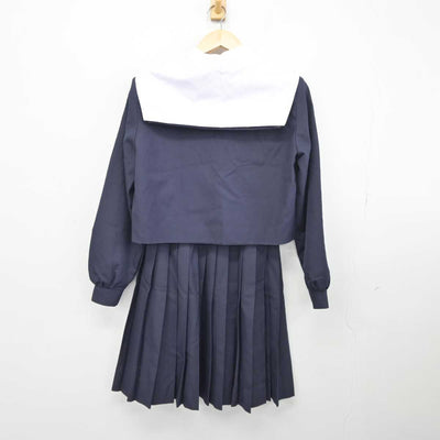 【中古】愛知県 小牧南高等学校 女子制服 5点 (セーラー服・その他アイテム・スカート) sf045311