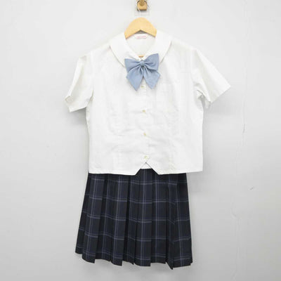 【中古】香川県 大手前高松高等学校 女子制服 3点 (シャツ・スカート) sf045317