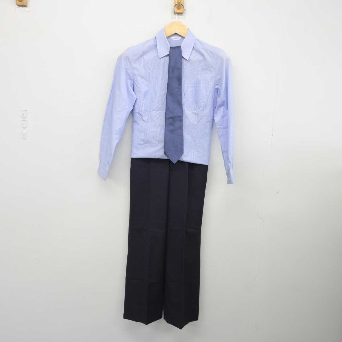 【中古】埼玉県 芸術総合高等学校 女子制服 2点 (シャツ・ズボン) sf045323