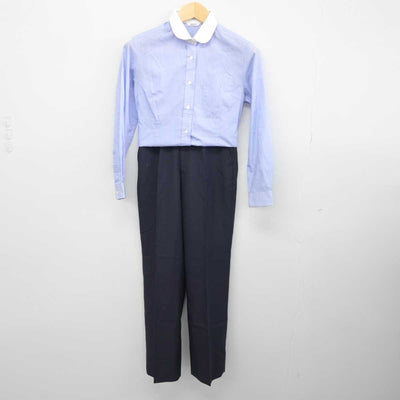 【中古】埼玉県 芸術総合高等学校 女子制服 2点 (シャツ・ズボン) sf045324