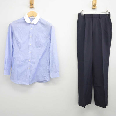 【中古】埼玉県 芸術総合高等学校 女子制服 2点 (シャツ・ズボン) sf045324