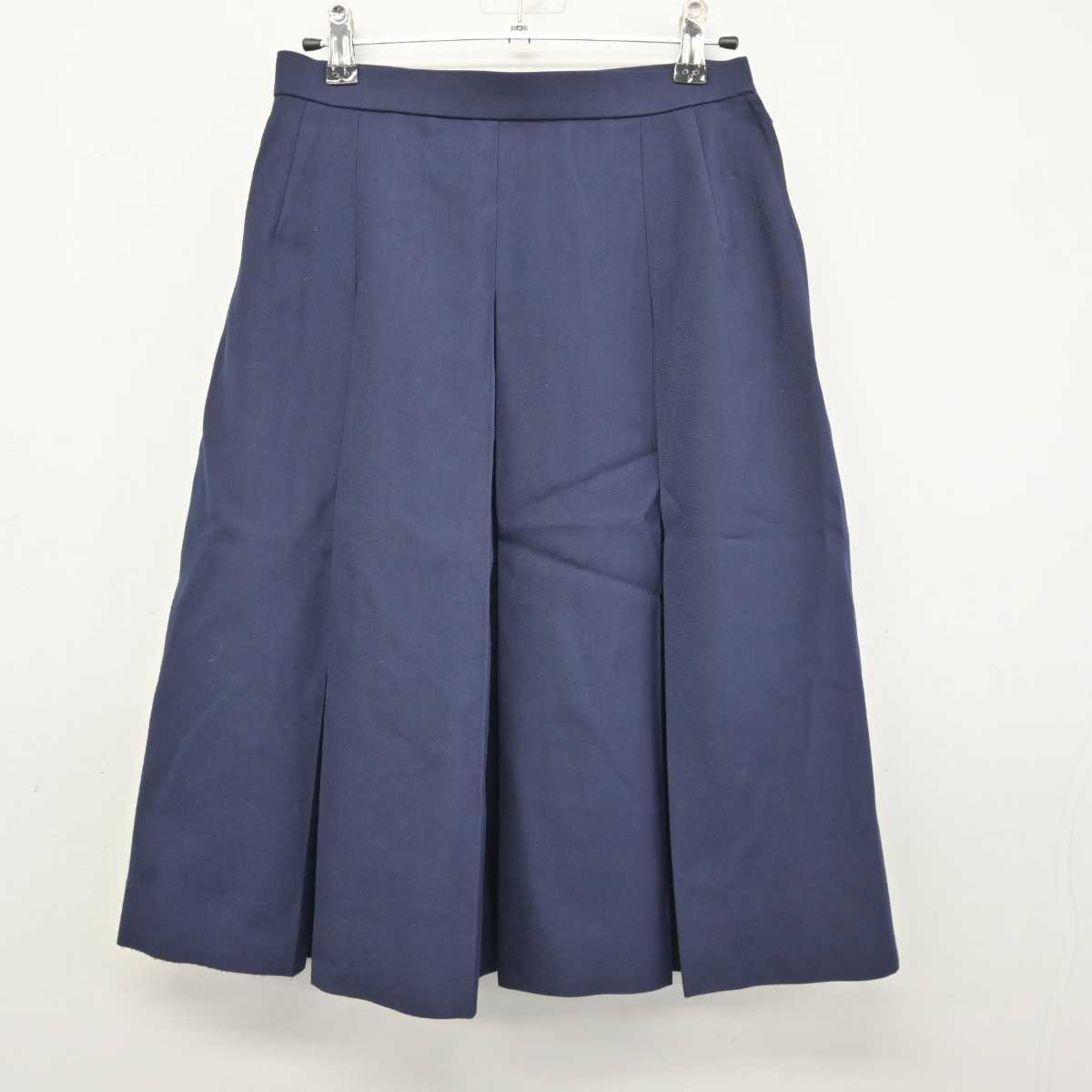 【中古】神奈川県 湘南台中学校 女子制服 4点 (ブレザー・ベスト・スカート) sf045332