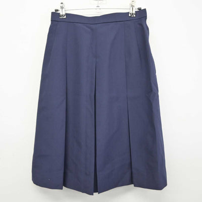 【中古】神奈川県 湘南台中学校 女子制服 2点 (ベスト・スカート) sf045333