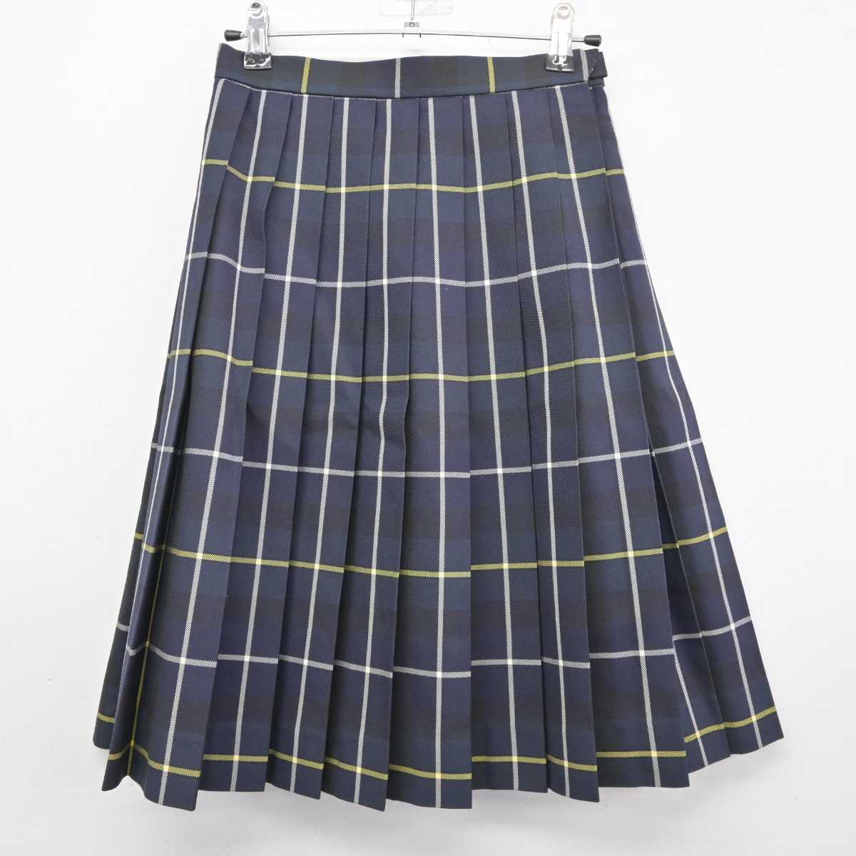 【中古】群馬県 新田暁高等学校 女子制服 3点 (ブレザー・スカート) sf045336