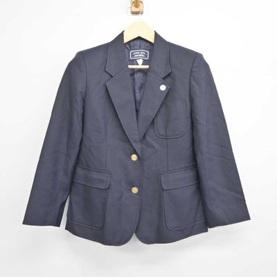 【中古】埼玉県 富士見市立西中学校 女子制服 2点 (ブレザー・スカート) sf045338