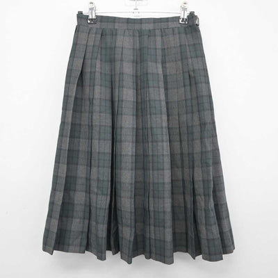 【中古】埼玉県 富士見市立西中学校 女子制服 2点 (ベスト・スカート) sf045339