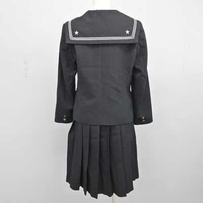 【中古】静岡県 三島北高等学校 女子制服 2点 (セーラー服・スカート) sf045340