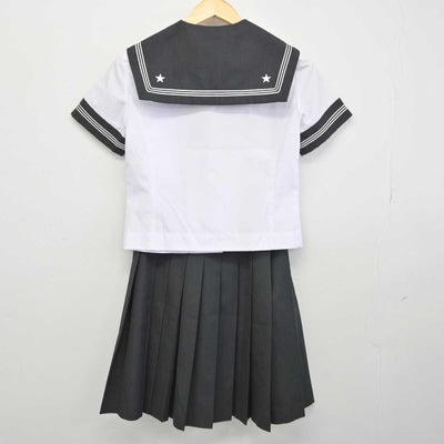 【中古】静岡県 三島北高等学校 女子制服 3点 (セーラー服・スカート) sf045342