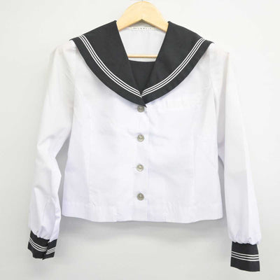 【中古】静岡県 三島北高等学校 女子制服 2点 (セーラー服) sf045343