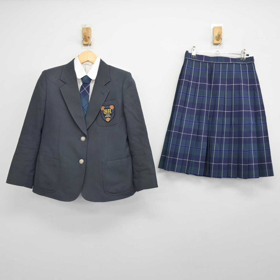 【中古】栃木県 宇都宮白楊高等学校 女子制服 4点 (ブレザー・シャツ・スカート) sf045344 | 中古制服通販パレイド