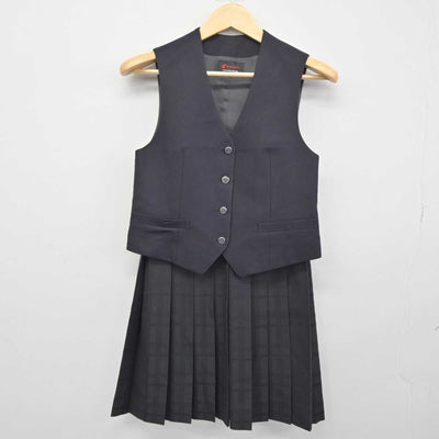 【中古】東京都 大等々力中学校 女子制服 3点 (ブレザー・ベスト・スカート) sf045347