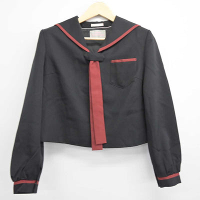 【中古】青森県 五所川原高等学校 女子制服 3点 (セーラー服・スカート) sf045354