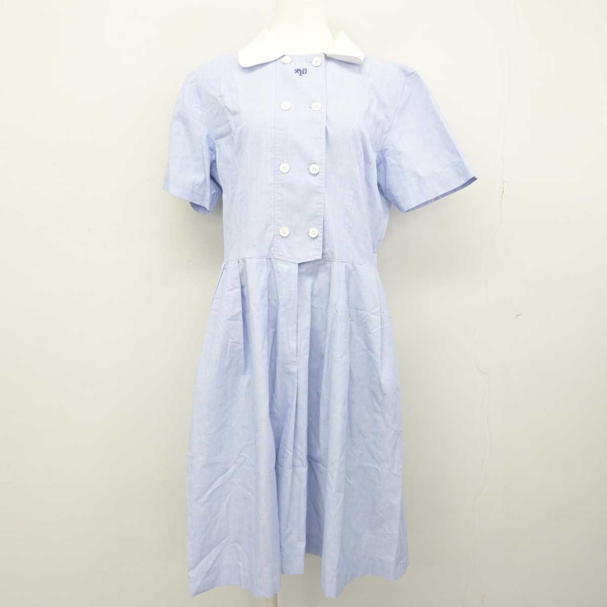 【中古】兵庫県 神戸山手女子中学校 女子制服 1点 (ワンピース) sf045370