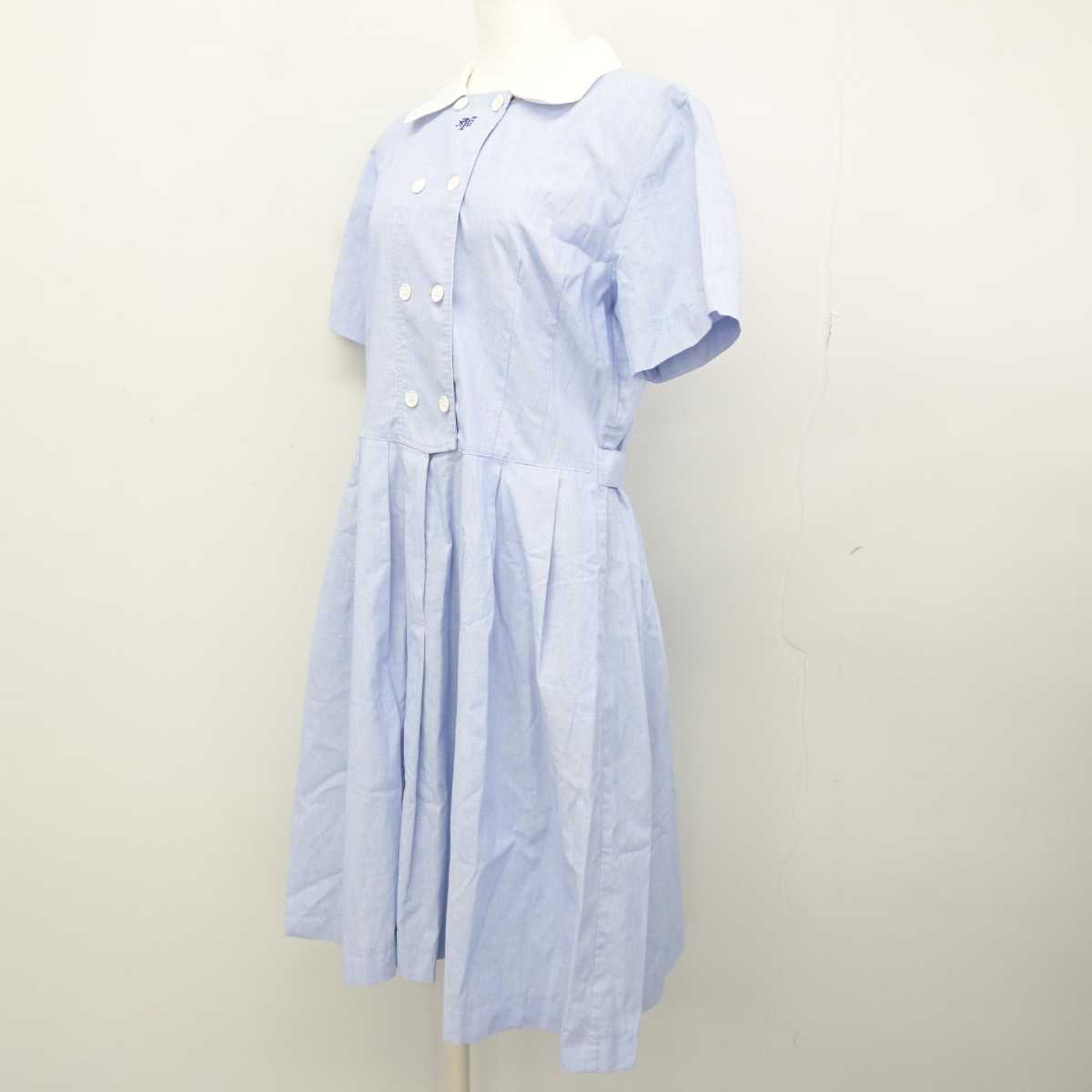 【中古】兵庫県 神戸山手女子中学校 女子制服 1点 (ワンピース) sf045370