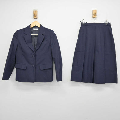 【中古】神奈川県 大楠中学校 女子制服 2点 (ブレザー・スカート) sf045373