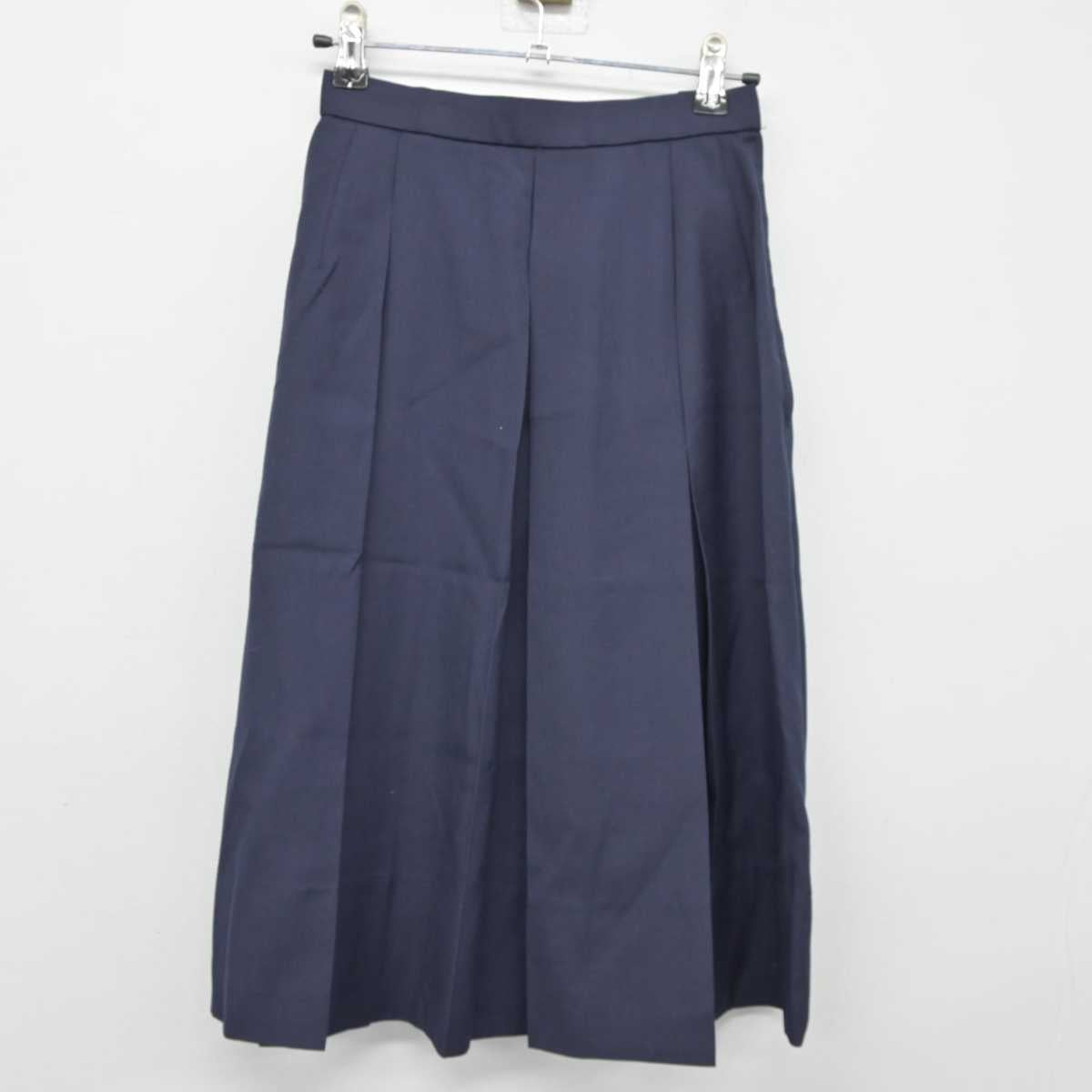 【中古】神奈川県 横須賀市立大楠中学校 女子制服 2点 (ベスト・スカート) sf045374