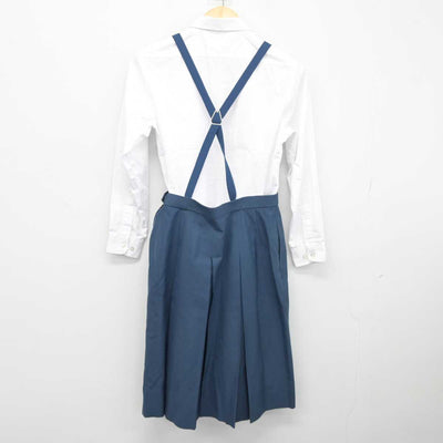 【中古】神奈川県 川崎市立菅中学校 女子制服 2点 (シャツ・スカート) sf045380