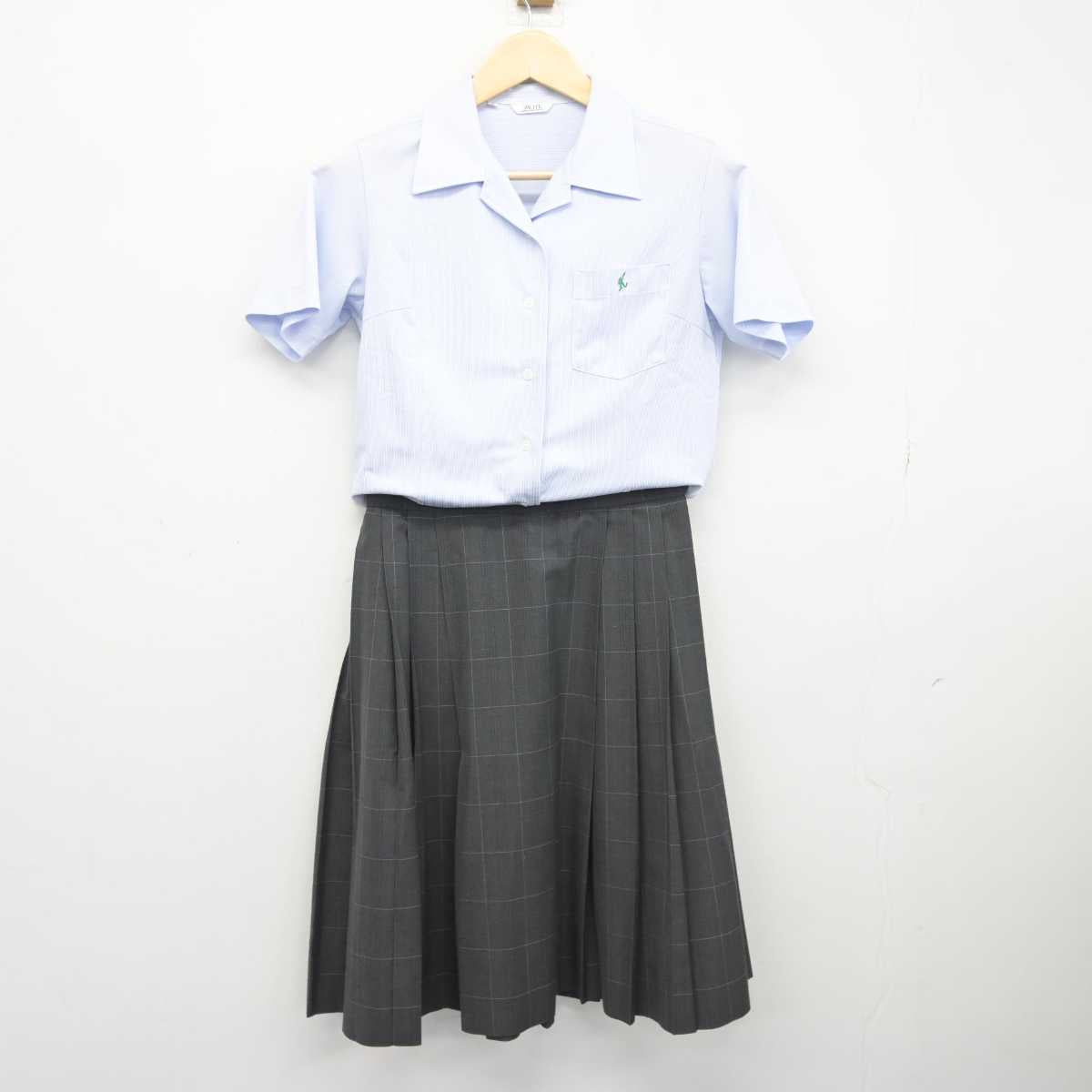 【中古】奈良県 香芝高等学校 女子制服 3点 (シャツ・シャツ・スカート) sf045390