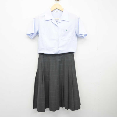 【中古】奈良県 香芝高等学校 女子制服 3点 (シャツ・シャツ・スカート) sf045390