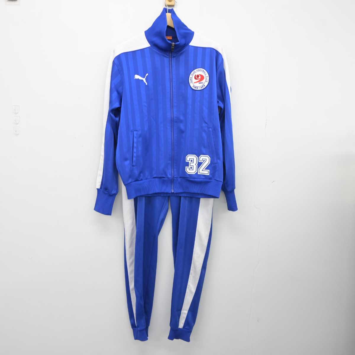 【中古】奈良県 奈良育英中学校高等学校/サッカー部ユニフォーム 男子制服 3点 (部活ユニフォーム 上・部活ユニフォーム 下・部活ユニフォーム 下) sf045392