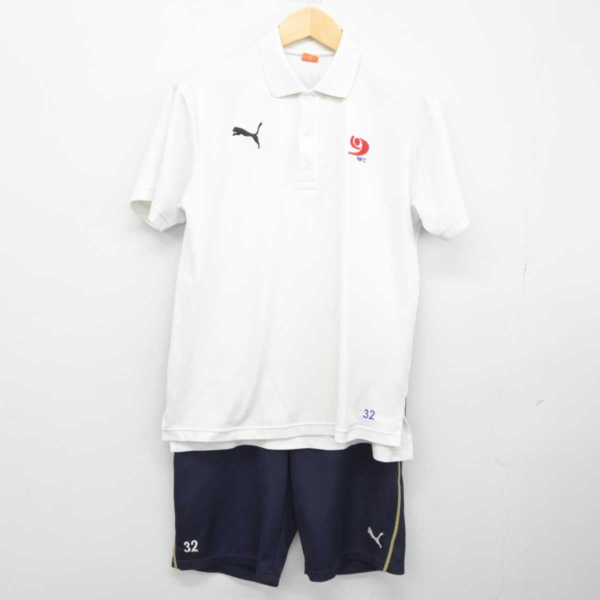 【中古】奈良県 奈良育英中学校高等学校/サッカー部ユニフォーム 男子制服 3点 (部活ユニフォーム 上・部活ユニフォーム 上・部活ユニフォーム 下) sf045397