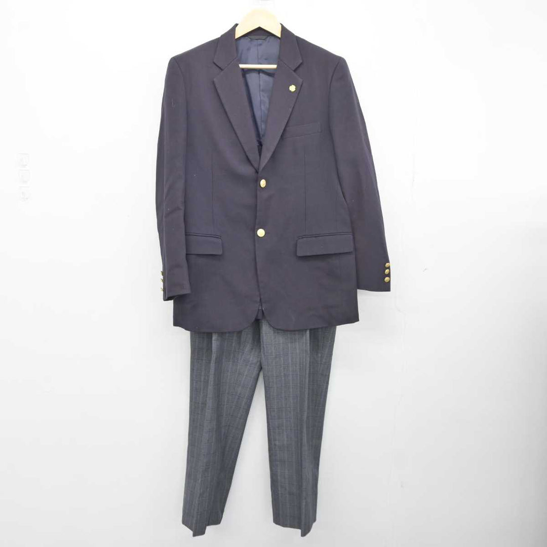 【中古】奈良県 奈良育英中学校高等学校 男子制服 2点 (ブレザー・ズボン) sf045400 | 中古制服通販パレイド