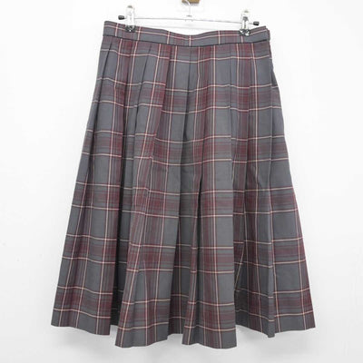 【中古】広島県 尾道市立御調中学校 女子制服 3点 (ニット・シャツ・スカート) sf045405