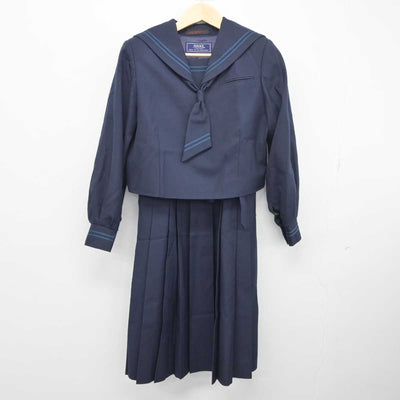 【中古】埼玉県 越谷市立光陽中学校 女子制服 3点 (セーラー服・ジャンパースカート) sf045417