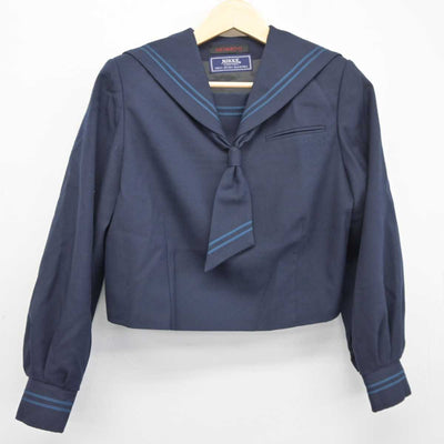 【中古】埼玉県 越谷市立光陽中学校 女子制服 3点 (セーラー服・ジャンパースカート) sf045417