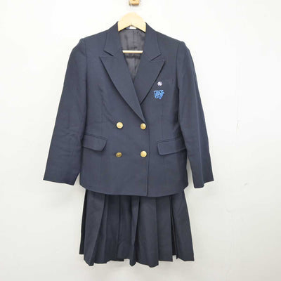 【中古】兵庫県 神戸常盤女子高等学校 女子制服 2点 (ブレザー・スカート) sf045440