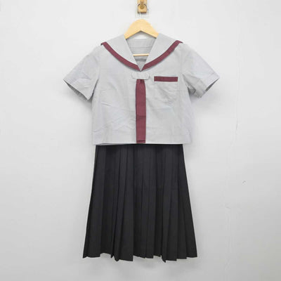 【中古】青森県 五所川原高等学校 女子制服 5点 (セーラー服・スカート) sf045445