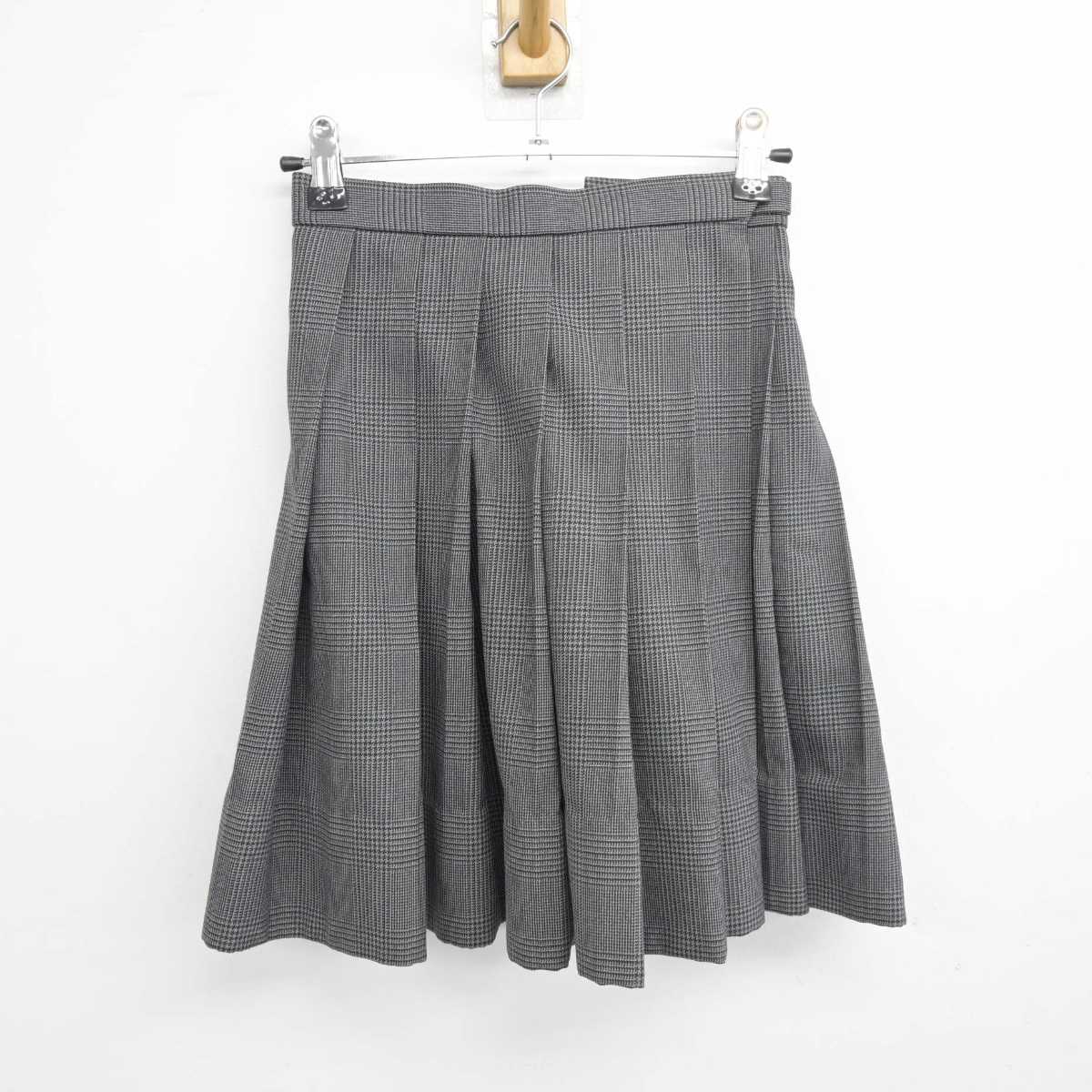 【中古】岡山県 竜操中学校 女子制服 3点 (ブレザー・スカート) sf045450